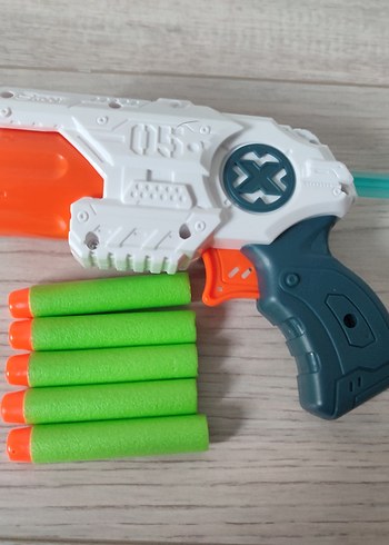 Renkli Köpük Mermili Oyuncak Tabanca nerf silah