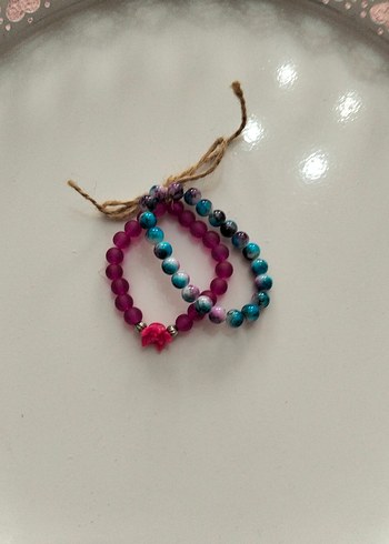 Renkli Boncuklu Bohem Kadın Bileklik - Görsel 3