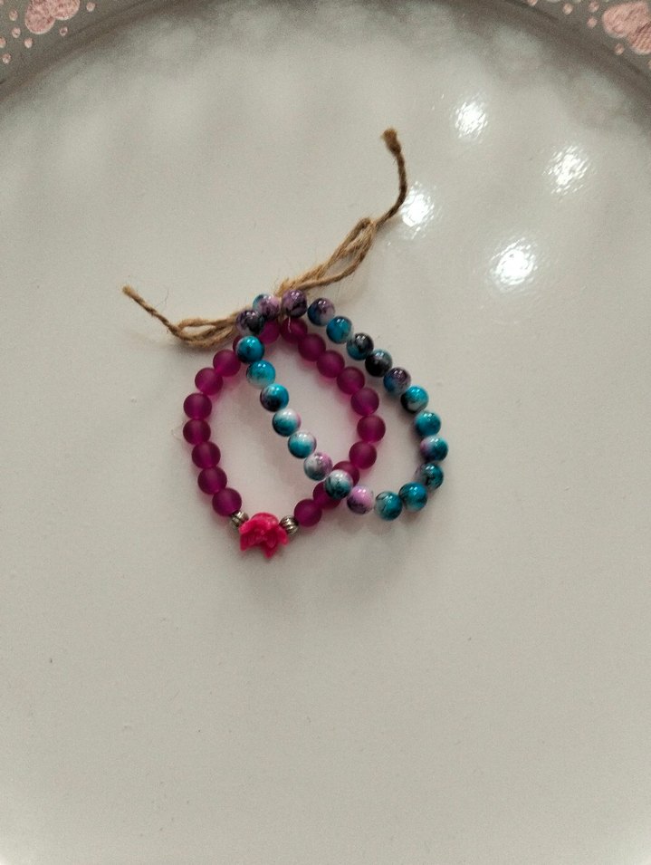 Renkli Boncuklu Bohem Kadın Bileklik - Görsel 3