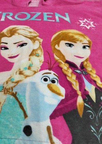 Kız Çocuk Pembe Frozen Baskılı - Görsel 2