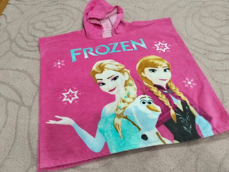 Kız Çocuk Pembe Frozen Baskılı - Görsel 3