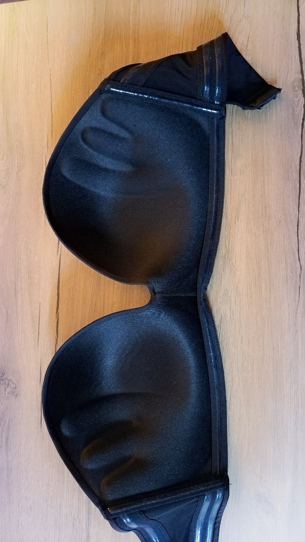 Siyah Minimalist Midi Sütyen - Görsel 4