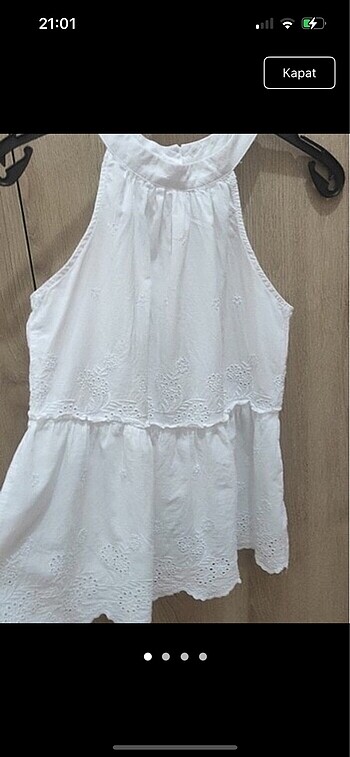 LC Waikiki Halter yaka fisto bluz