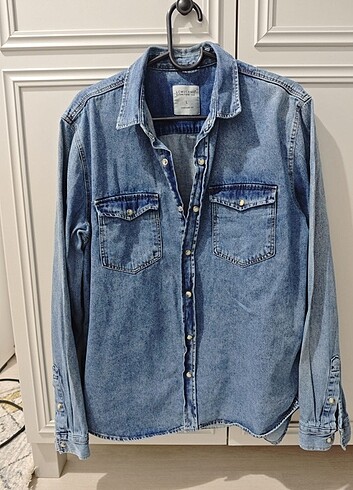 lcw casual L beden erkek kot gömlek Standar fit