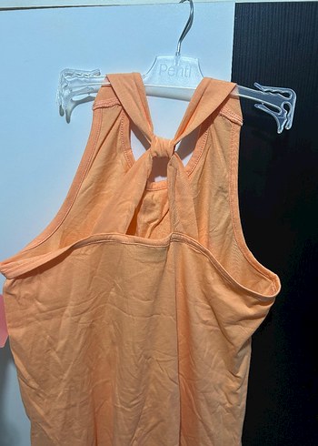 Turuncu Baskılı Spor Askılı - Görsel 3