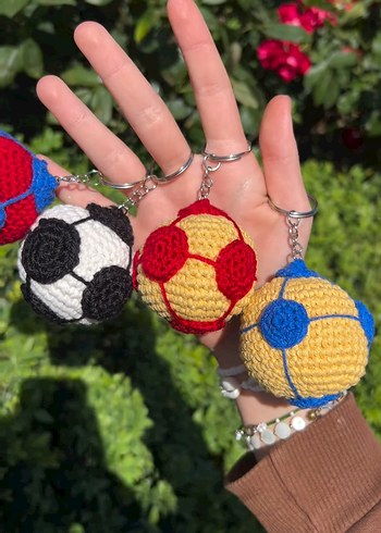 taraftar top anahtarlık - Görsel 5