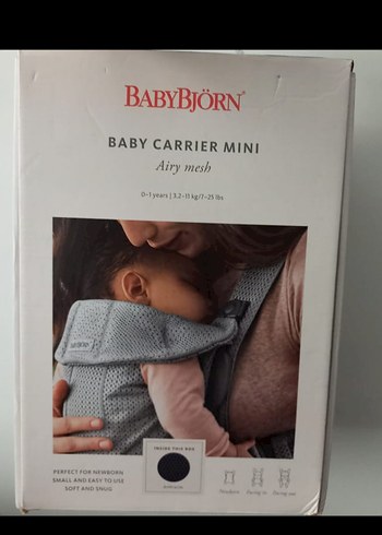 Beden gri Renk Gri BabyBjörn Bebek Taşıyıcı
