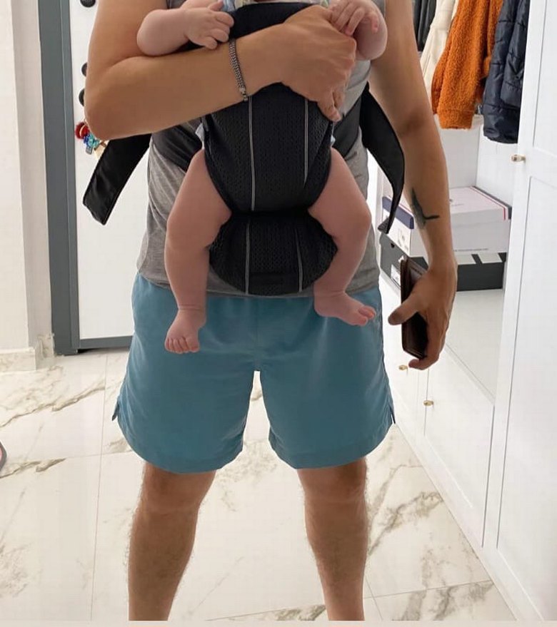 Gri BabyBjörn Bebek Taşıyıcı - Görsel 4