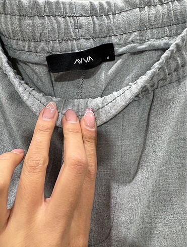 m Beden gri Renk Avva erkek jogger pantolon