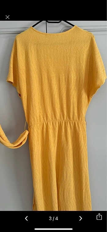xs Beden Bershka midi elbise