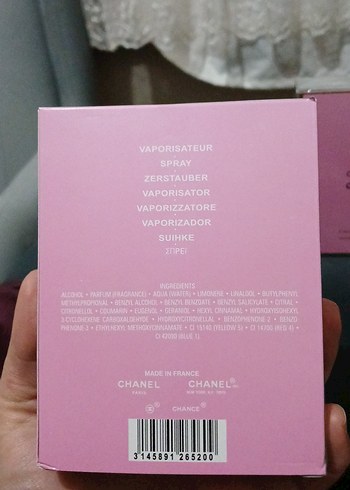 Chanel Chance Kadın Parfümü 100 ml - Görsel 3