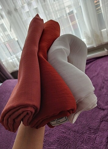 Beyaz şal  - Görsel 4