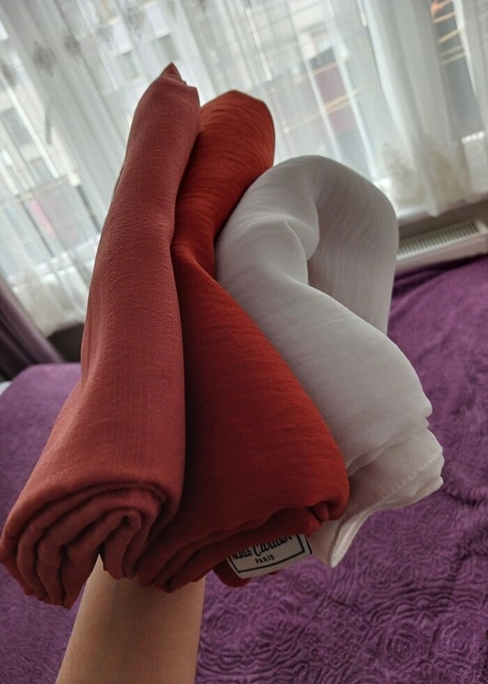 Beyaz şal  - Görsel 4