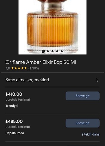 Oriflame Oriflame amber parfüm 
