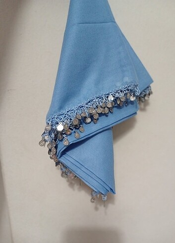 Pullu yazma başörtüsü - Görsel 9