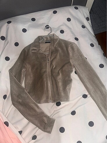 xs Beden camel Renk Bershka vizon sweatshirt