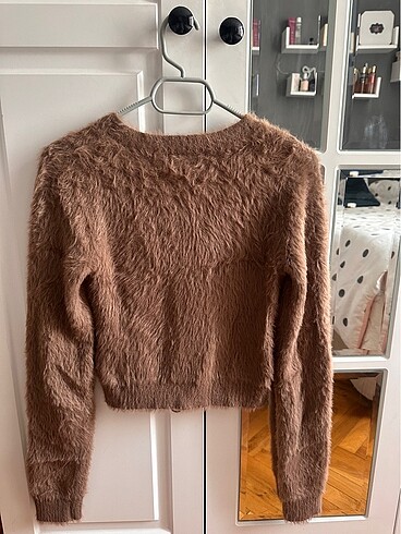 xs Beden Bershka kahverengi yumusak hirka