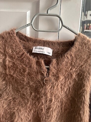 Bershka Bershka kahverengi yumusak hirka