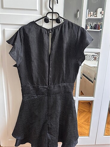 Zara Zara saten kisa tulum