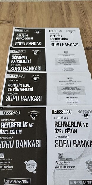 Pegem 2020 Gelişim psikolojisi Öğrenme psikolojisi Öğretim ilke 