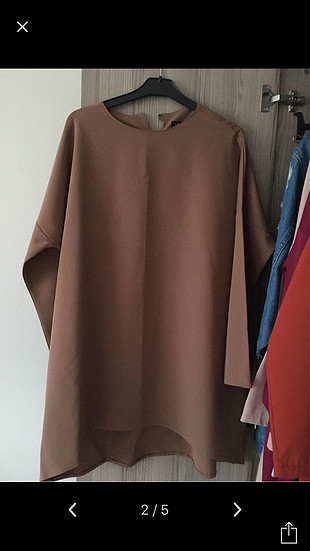 Krep tunik 