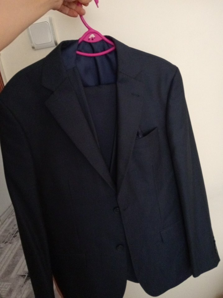 Gri Erkek Ofis Takım Elbise - Görsel 2