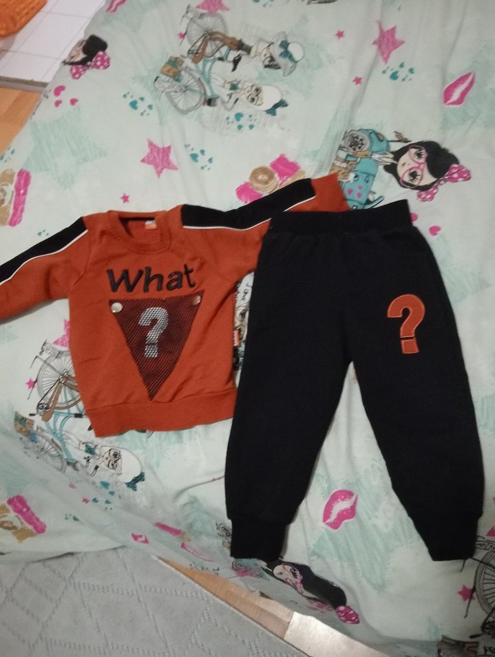 Düğmeli Kahverengi Erkek Sweatshirt - Görsel 2