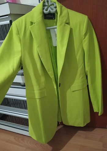 Sarı Kadın Blazer Ceket - Görsel 2