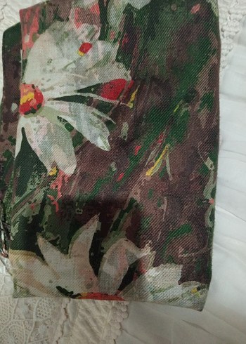 Püsküllü Bohem Kadın Şal - Görsel 3