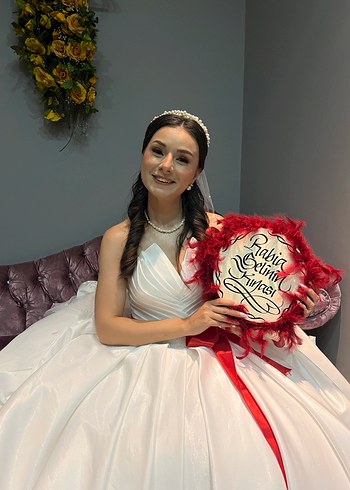 Rabia Gelin nin  Kınası Yazılı kına tefi - Görsel 3