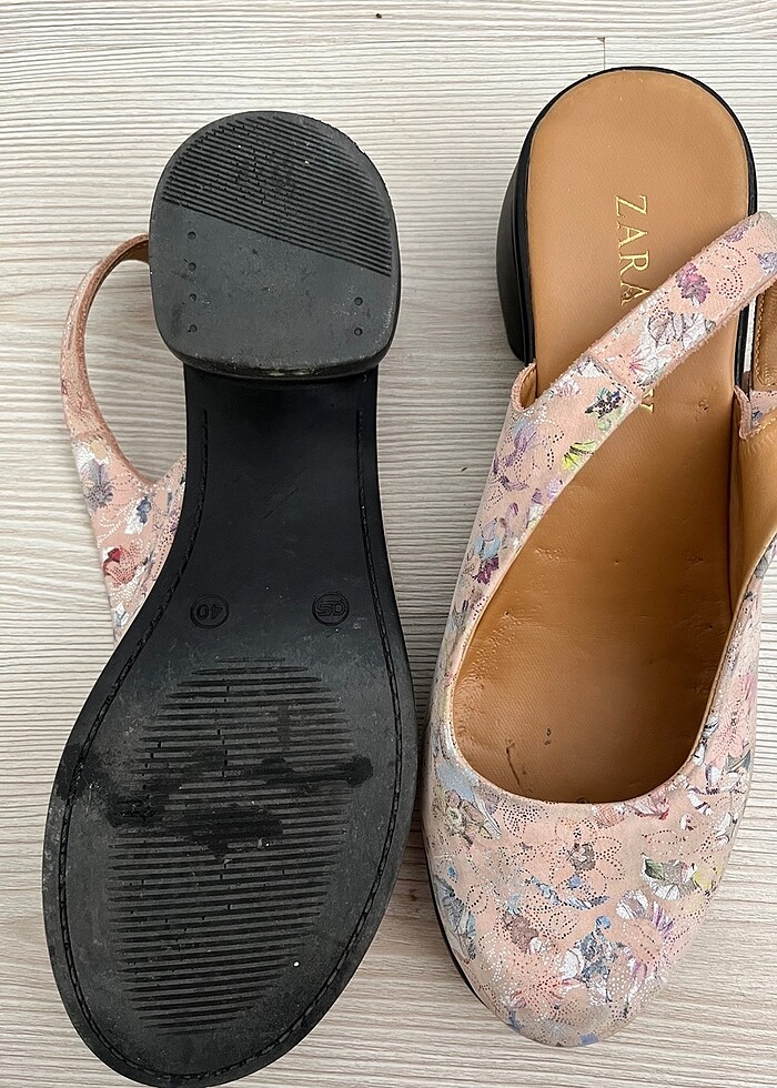 Zara kadın sandalet - Görsel 3