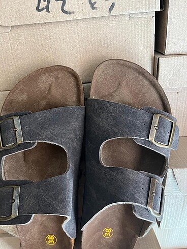 Çift toka terlik - Görsel 3