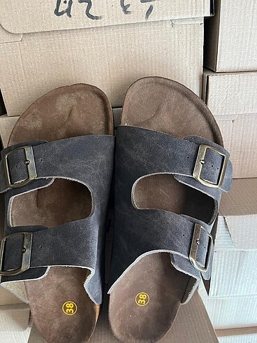 Çift toka terlik - Görsel 5