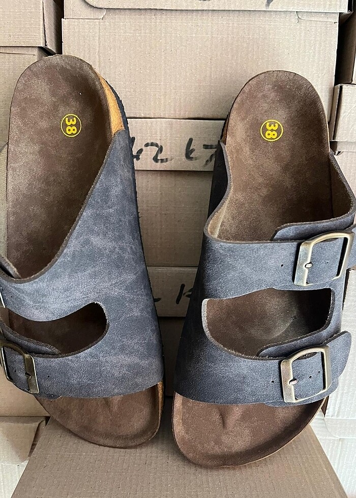 Çift toka terlik - Görsel 2