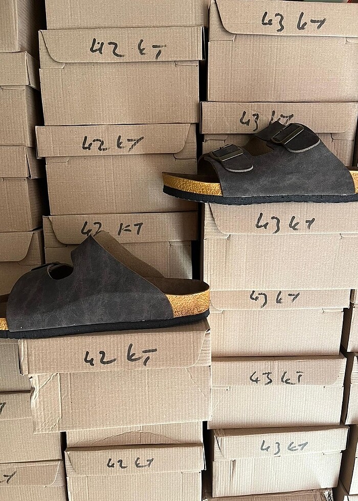 Çift toka terlik - Görsel 4