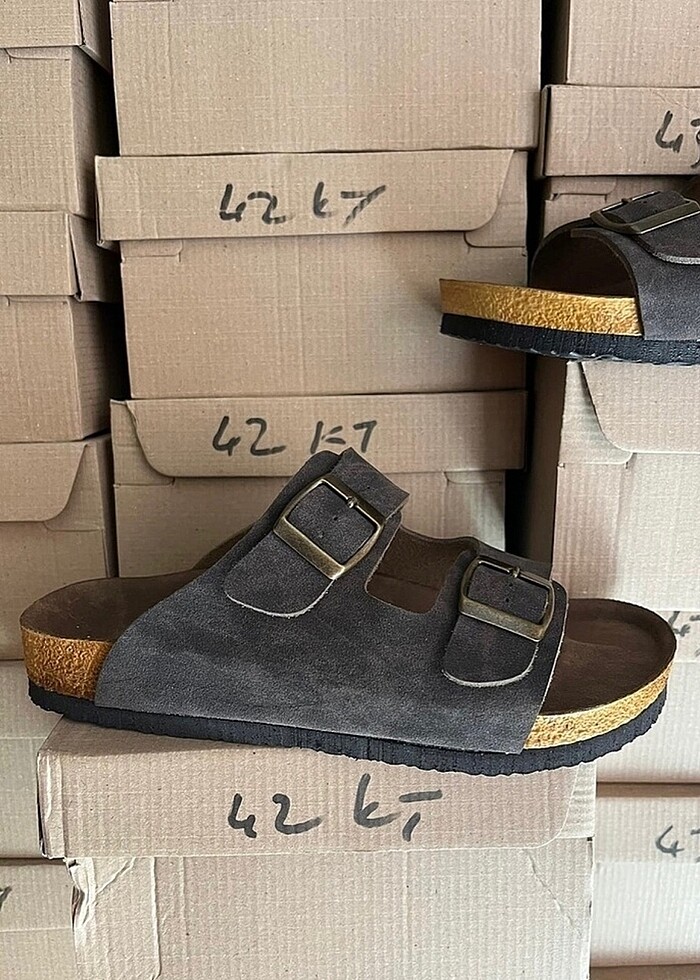 çift toka terlik - Görsel 3