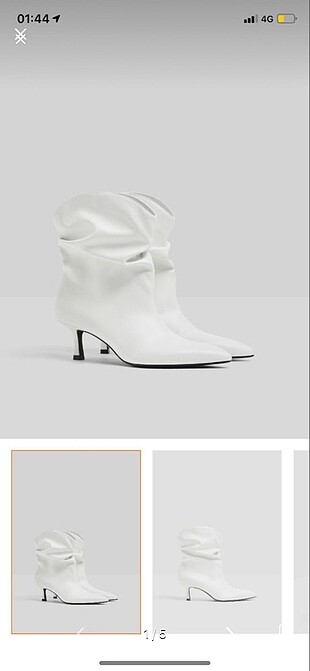 Bershka beyaz bot