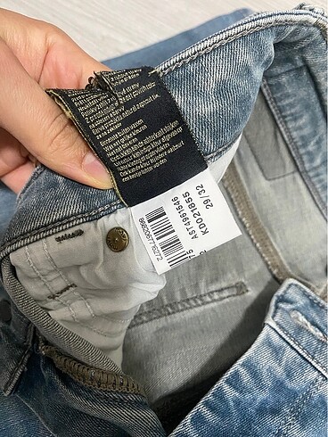 29 Beden Mavi erkek pantolon