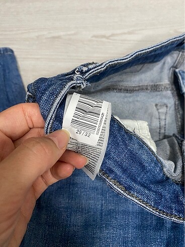 29 Beden Mavi erkek pantolon