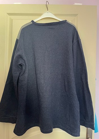 American Vintage Gri Erkek Oversize Sweatshirt