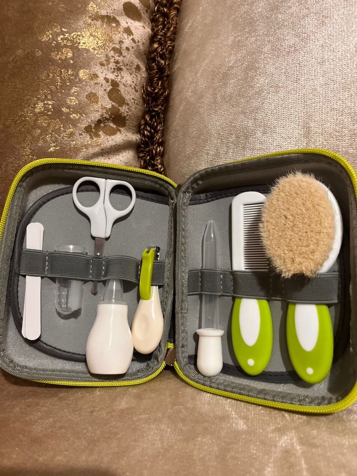 Bebek Bakım Seti Çantalı Yeşil - Görsel 3