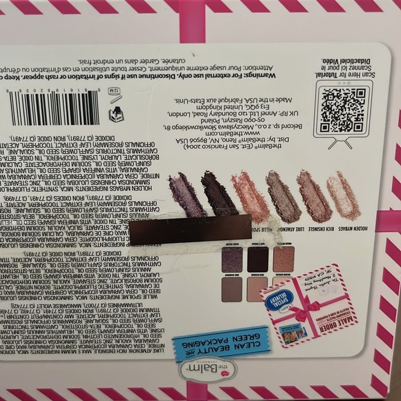 TheBalm Özel Teslim Göz Farı Paleti - Görsel 3