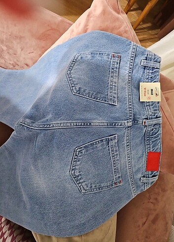 13-14 Yaş Beden mavi Renk Uspa polo jean