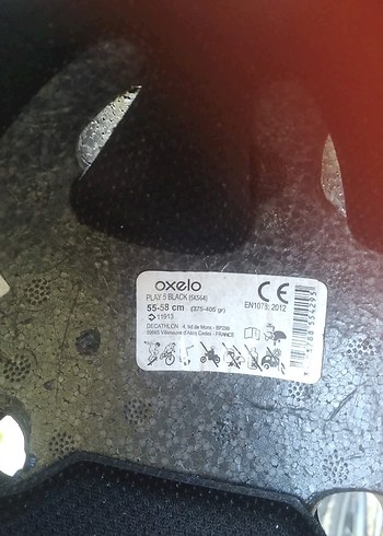 Siyah Biker Motosiklet Kaskı Velcro Bantlı - Görsel 4