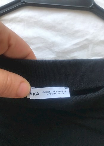 Siyah Mini Kadın Sweatshirt - Görsel 3