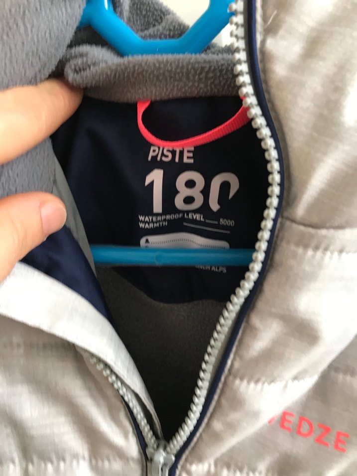 Erkek Çocuk Gri Fermuarlı Mont - Görsel 2