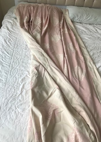 Pastel Pembe Düz Perde - Görsel 4