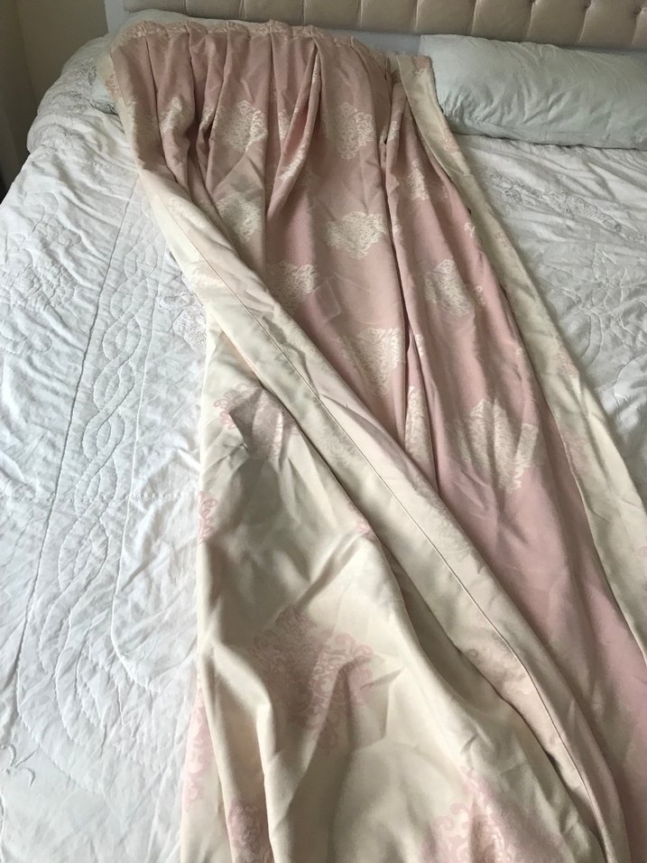 Pastel Pembe Düz Perde - Görsel 4