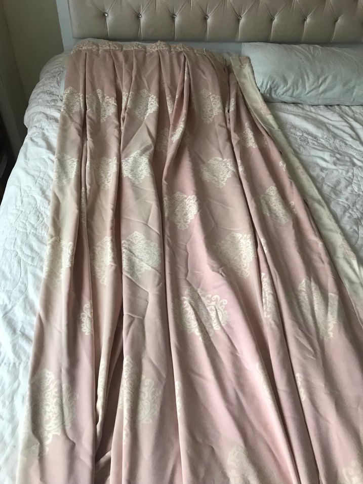 Pastel Pembe Düz Perde - Görsel 3