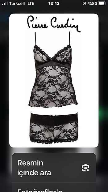 3 lü tül set gecelik